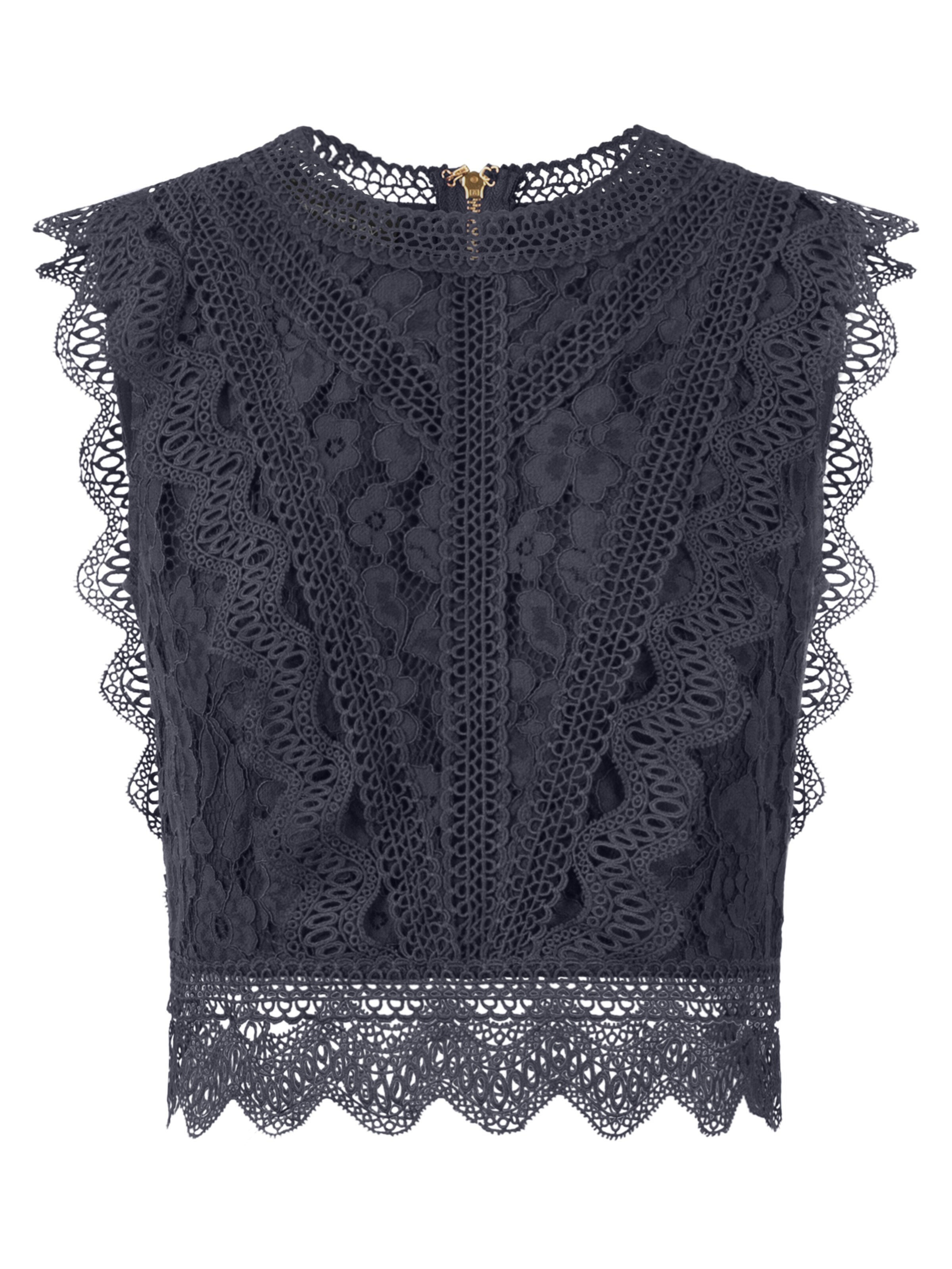 APART Top in Blue: front