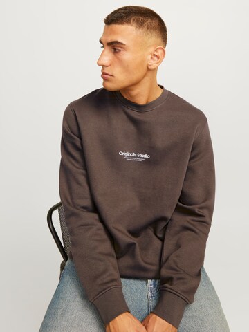JACK & JONES Sweatshirt 'JORVesterbro' in Groen