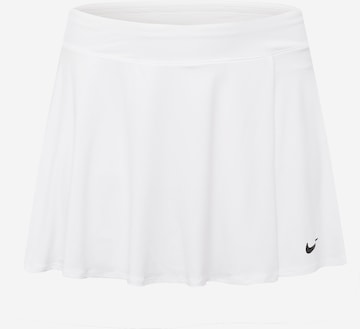 NIKE Athletic Skorts in White: front