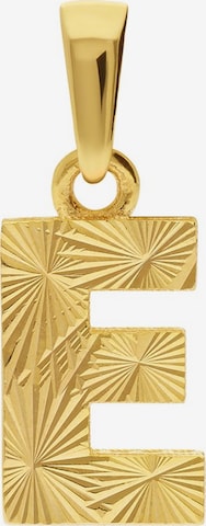 Lucardi Anhänger 'Klassisch' in Gold: Vorderseite