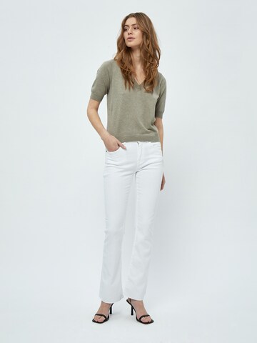 Bootcut Pantalon 'New Enzo' minus en blanc