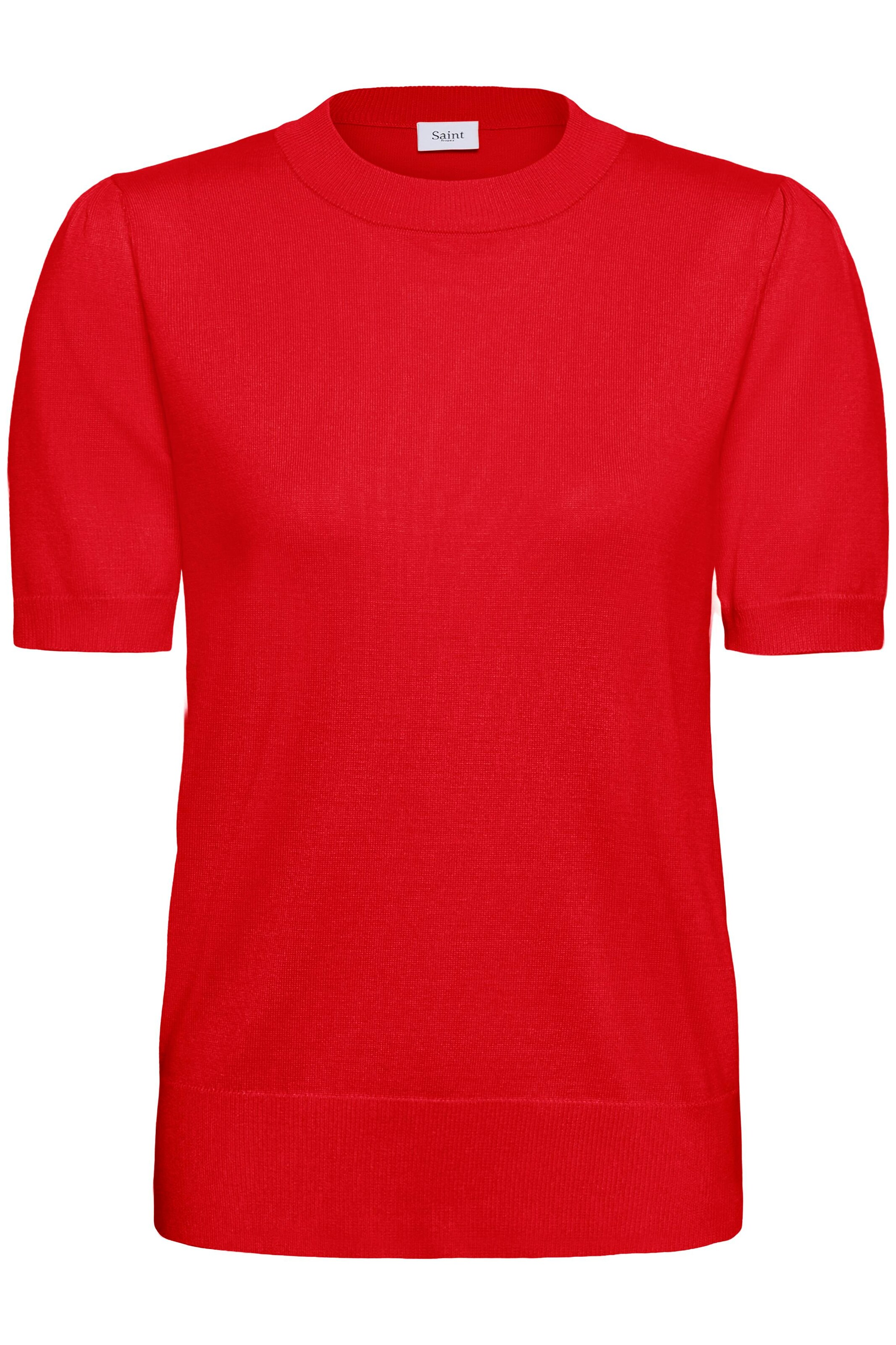 SAINT TROPEZ Pullover 'MilaSZ' in Rot: Vorderseite