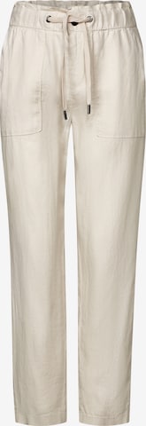 STREET ONE Loosefit Hose in Beige: Vorderseite