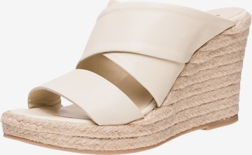 Ivylee Copenhagen Mules 'Bella' in White: front