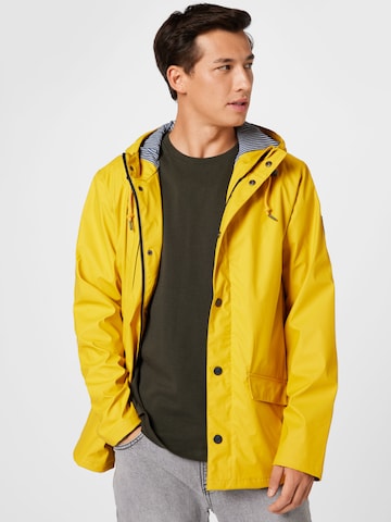 Derbe Between-Season Jacket 'Passby fisher' in Yellow: front