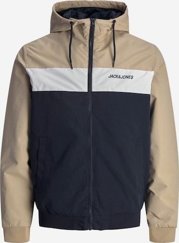 JACK & JONES Between-Season Jacket 'Rush' in Blue: front