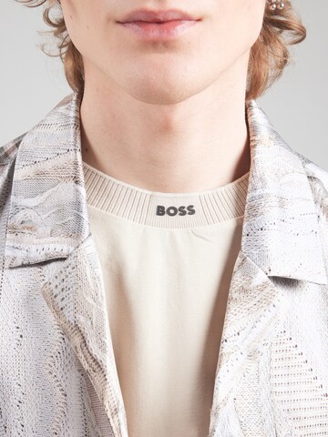 Maglietta di BOSS in beige