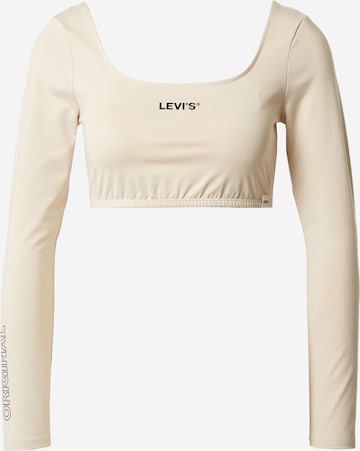 LEVI'S Μπλουζάκι σε μπεζ: μπροστά