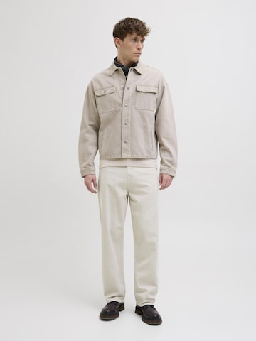 JACK & JONES Regular Trousers in Grey