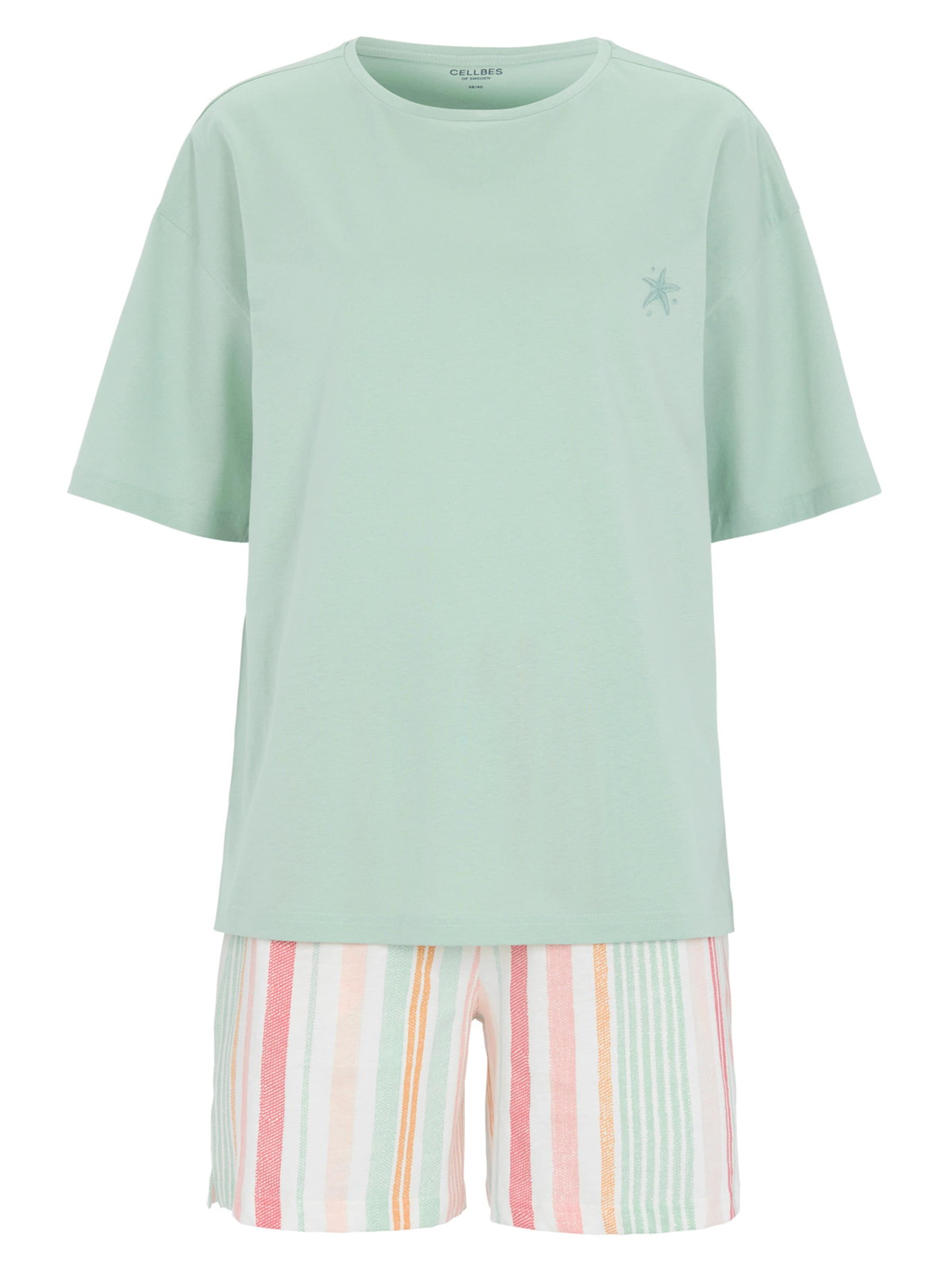 Cellbes of Sweden Shorty in Mint / Orange / Rose / Melon, Item view