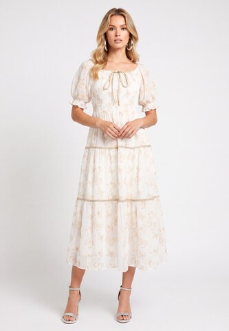 faina Dress in White