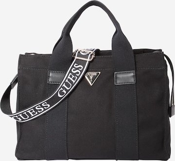 Borsa a mano di GUESS in nero: frontale