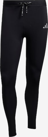 ADIDAS PERFORMANCE Skinny Workout Pants 'Adi365 Essentials ' in Black: front