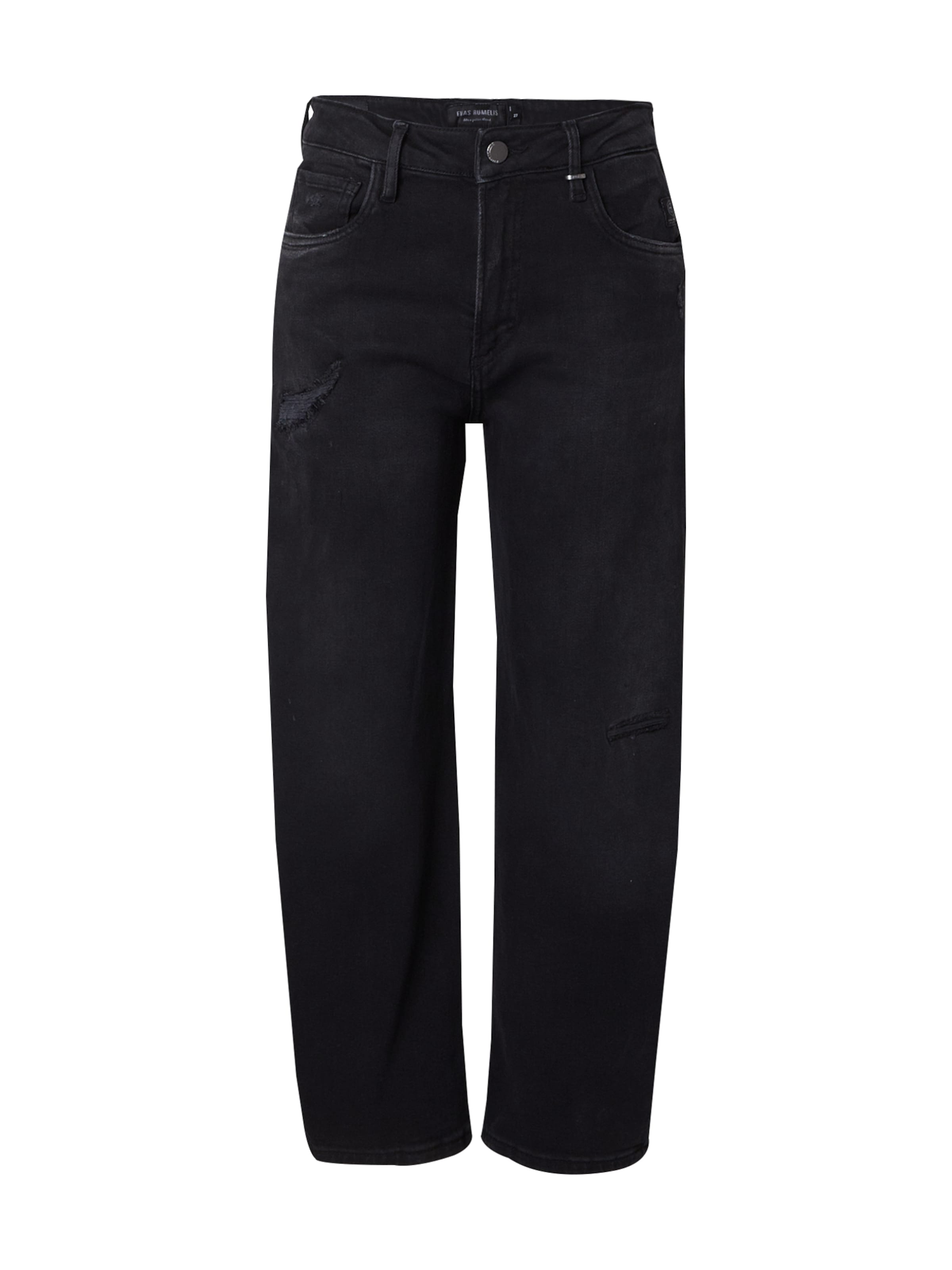 regular Jeans 'YOANA' di Elias Rumelis in nero: frontale