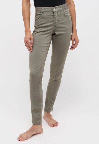 Angels Slimfit 5-Pocket Jeans Coloured Jeans One Size Fits All in Grün: Vorderseite