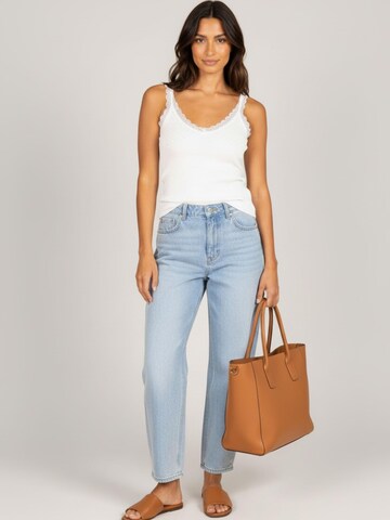 WEARABLE STORIES Top 'Robbi' in Beige