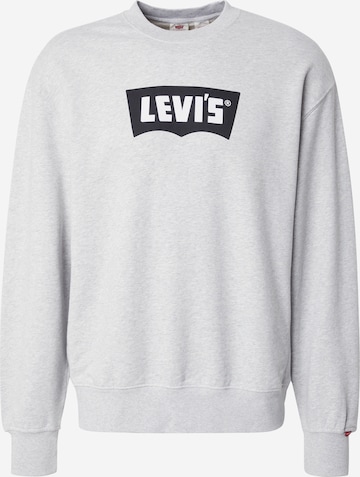 LEVI'S ® Collegepaita 'Premium Graphic Crewneck Sweatshirt' värissä harmaa: etupuoli
