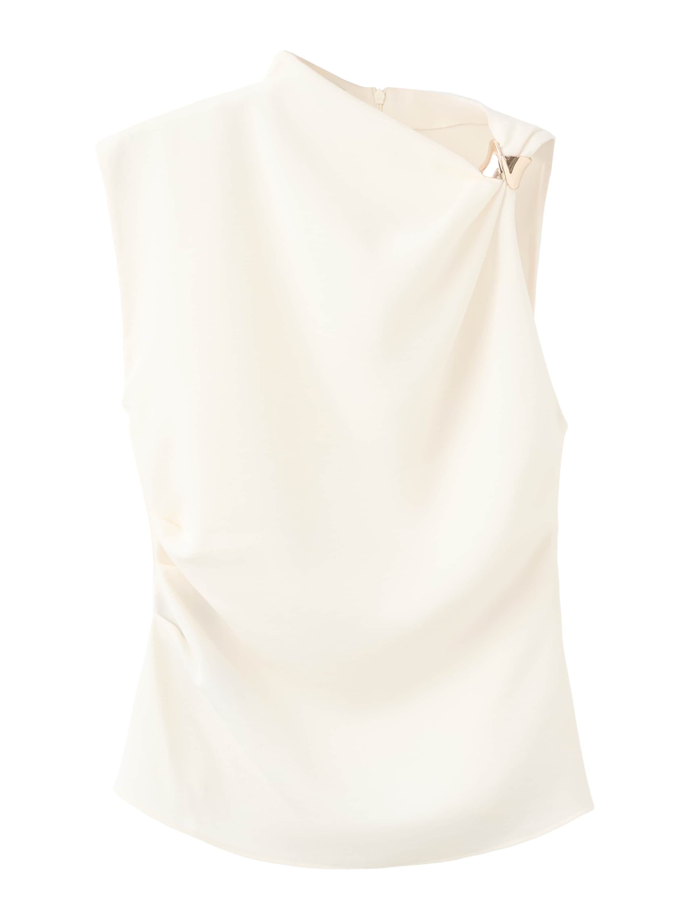 Bluză 'JOIA' de la MANGO pe bej: față