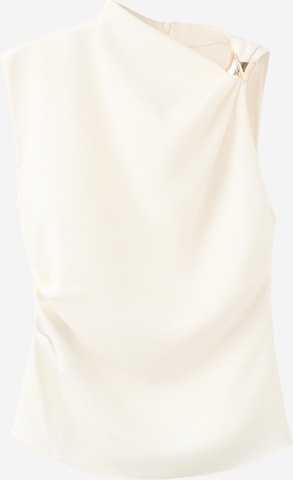 MANGO Halenka 'JOIA' – béžová: přední strana