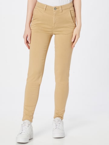 Marc O'Polo Slimfit Chinohose in Beige: predná strana