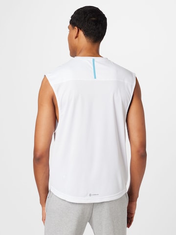ADIDAS PERFORMANCE Funkční tričko 'Workout Base' – bílá