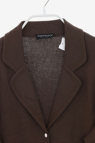 REPEAT Cashmere Blazer in XXL in Brown