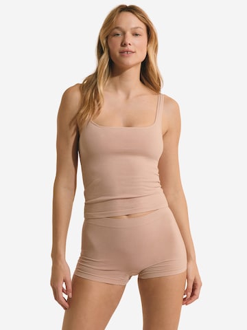 Camicia da notte 'Amande' di ETAM in beige: frontale