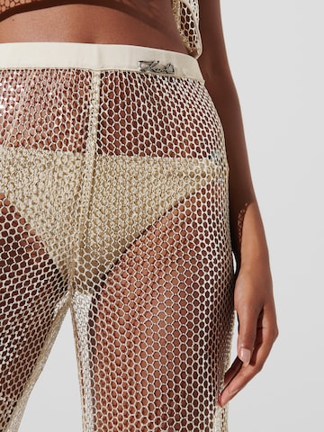 Karl Lagerfeld Regular Панталон 'Sequin' в бежово