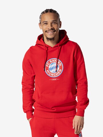 FC BAYERN MÜNCHEN Sweatshirt 'FC Bayern München' in Red: front