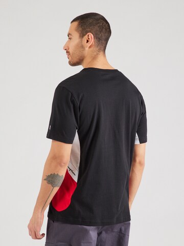 juoda Champion Authentic Athletic Apparel Marškinėliai
