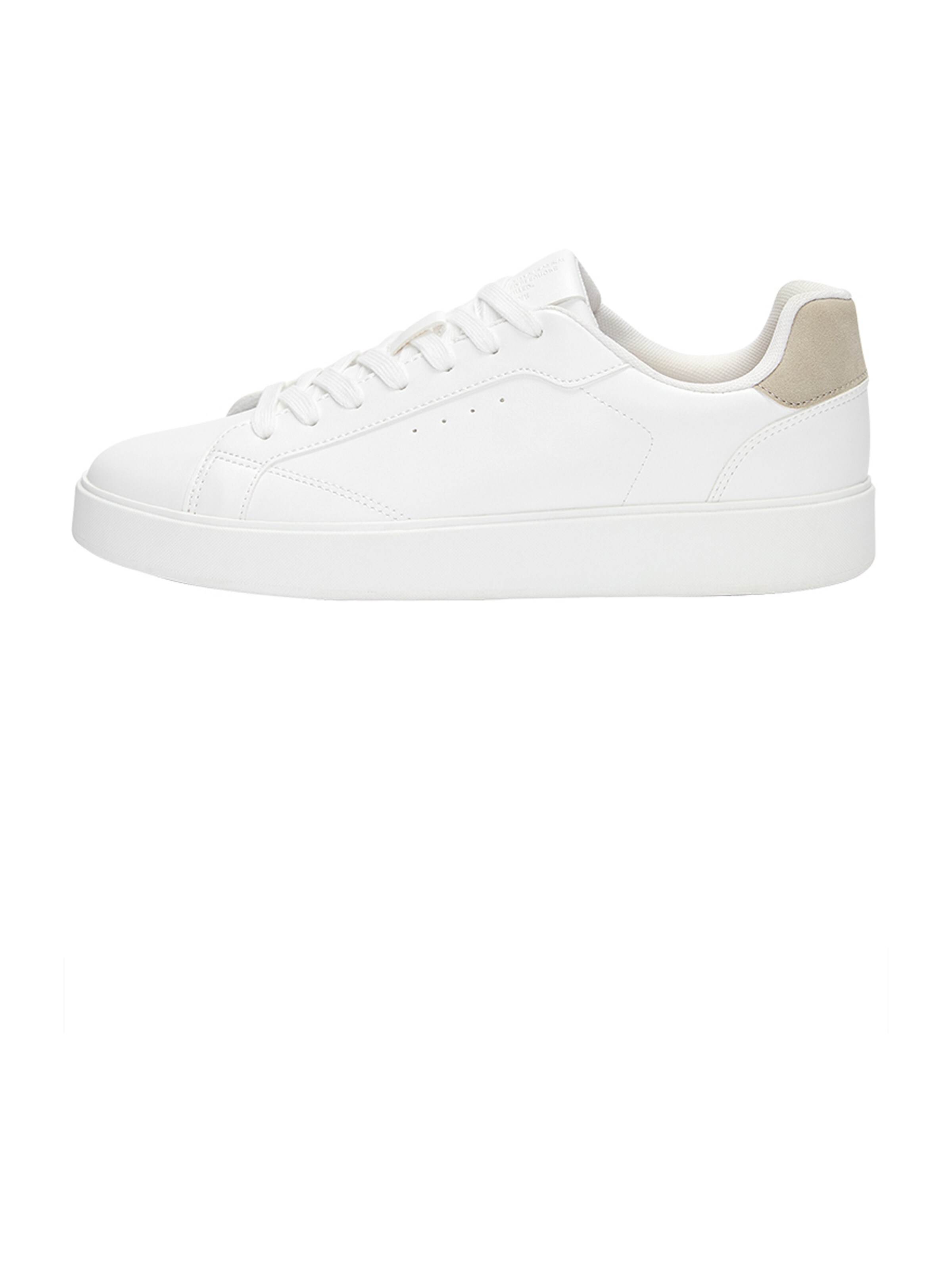 Sneaker low de la Pull&Bear pe alb