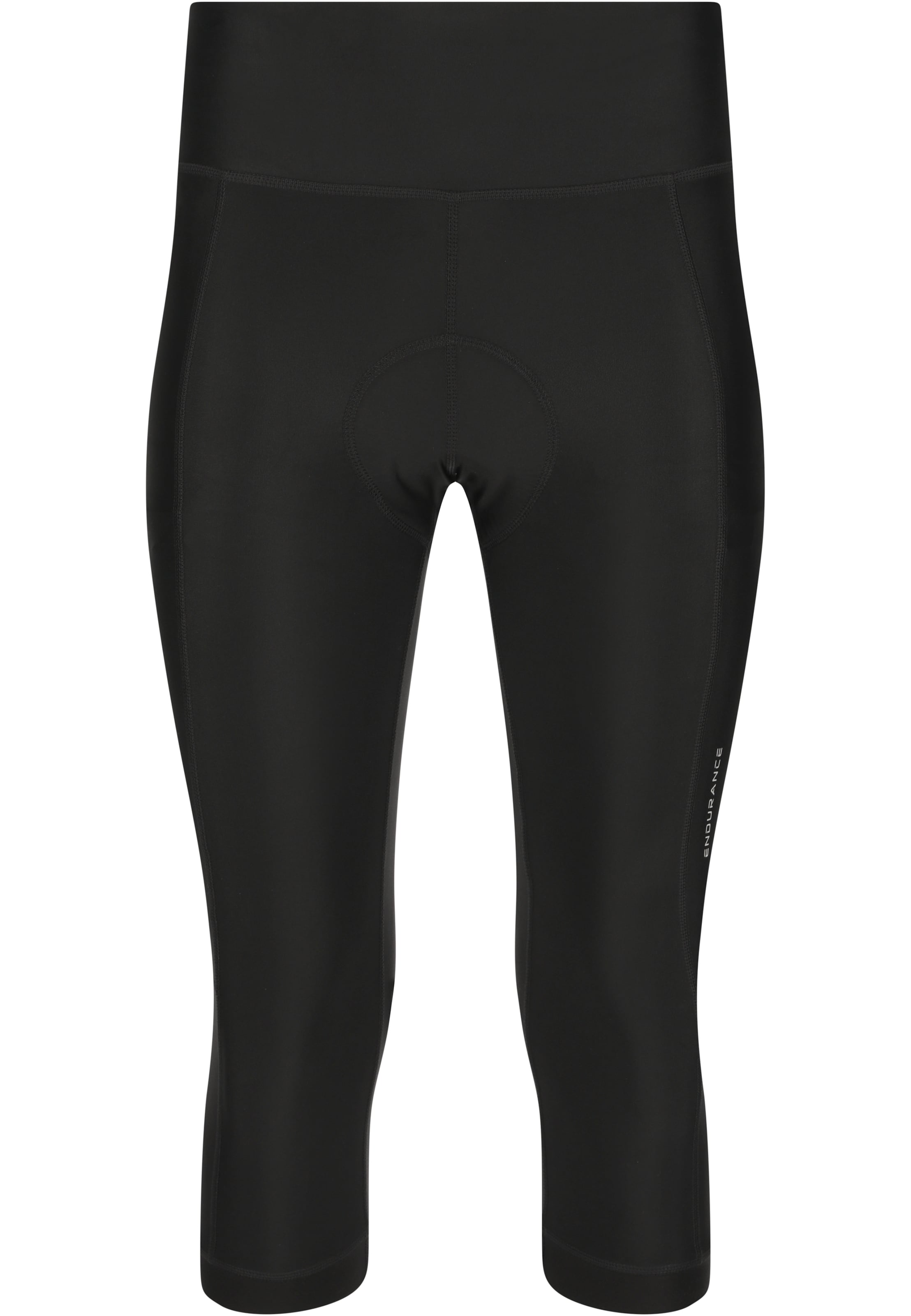 ENDURANCE Slimfit Radhose 'Jayne V2' in Schwarz: Vorderseite