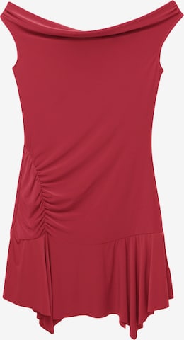 Pull&Bear Mekko värissä punainen: etupuoli