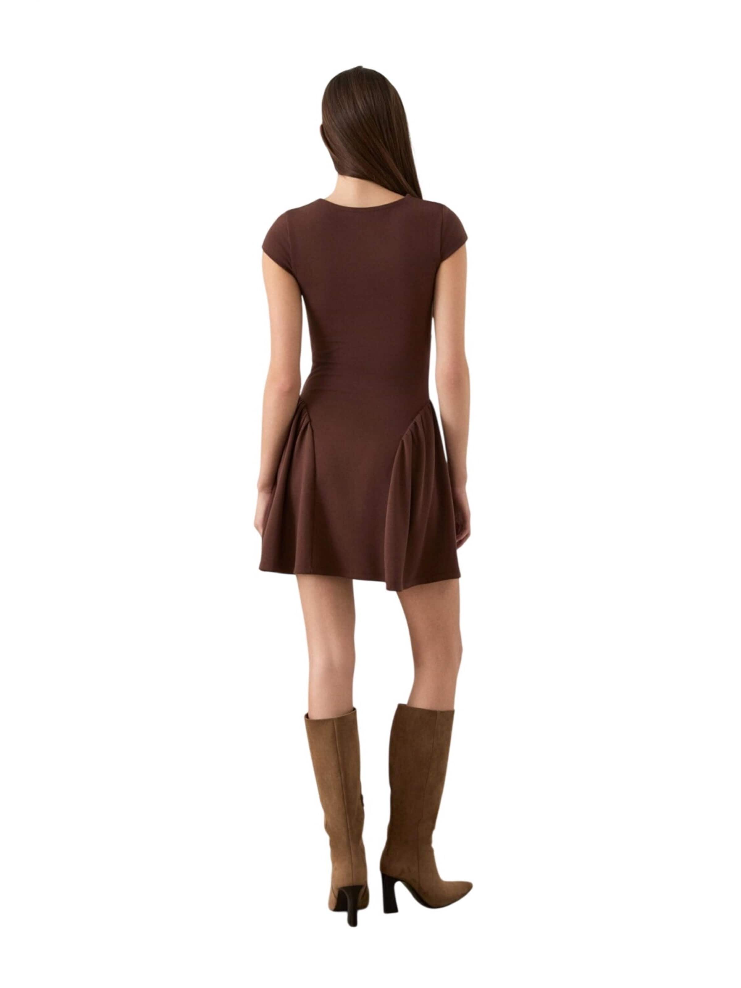 Grimelange Dress in Brown