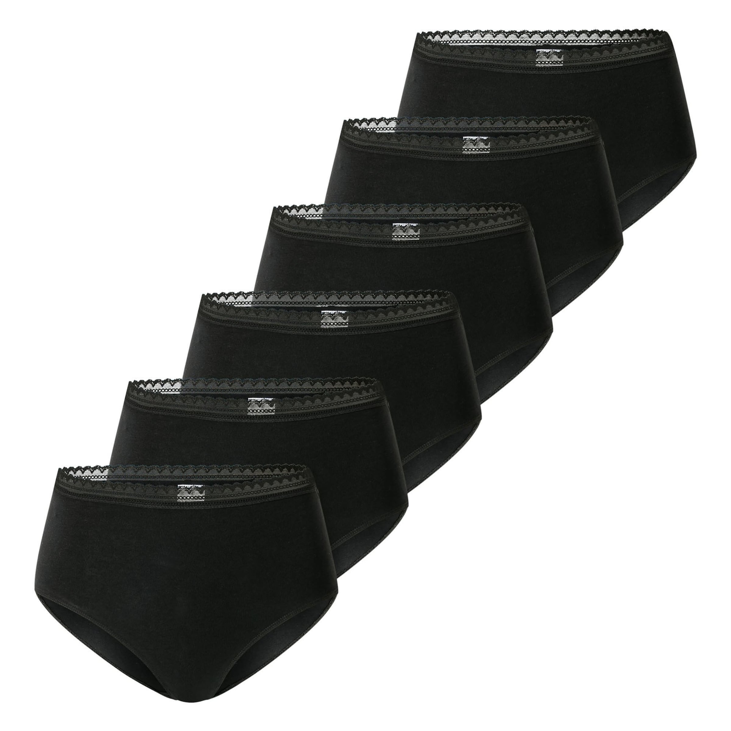 SCHIESSER Slip i sort: forside