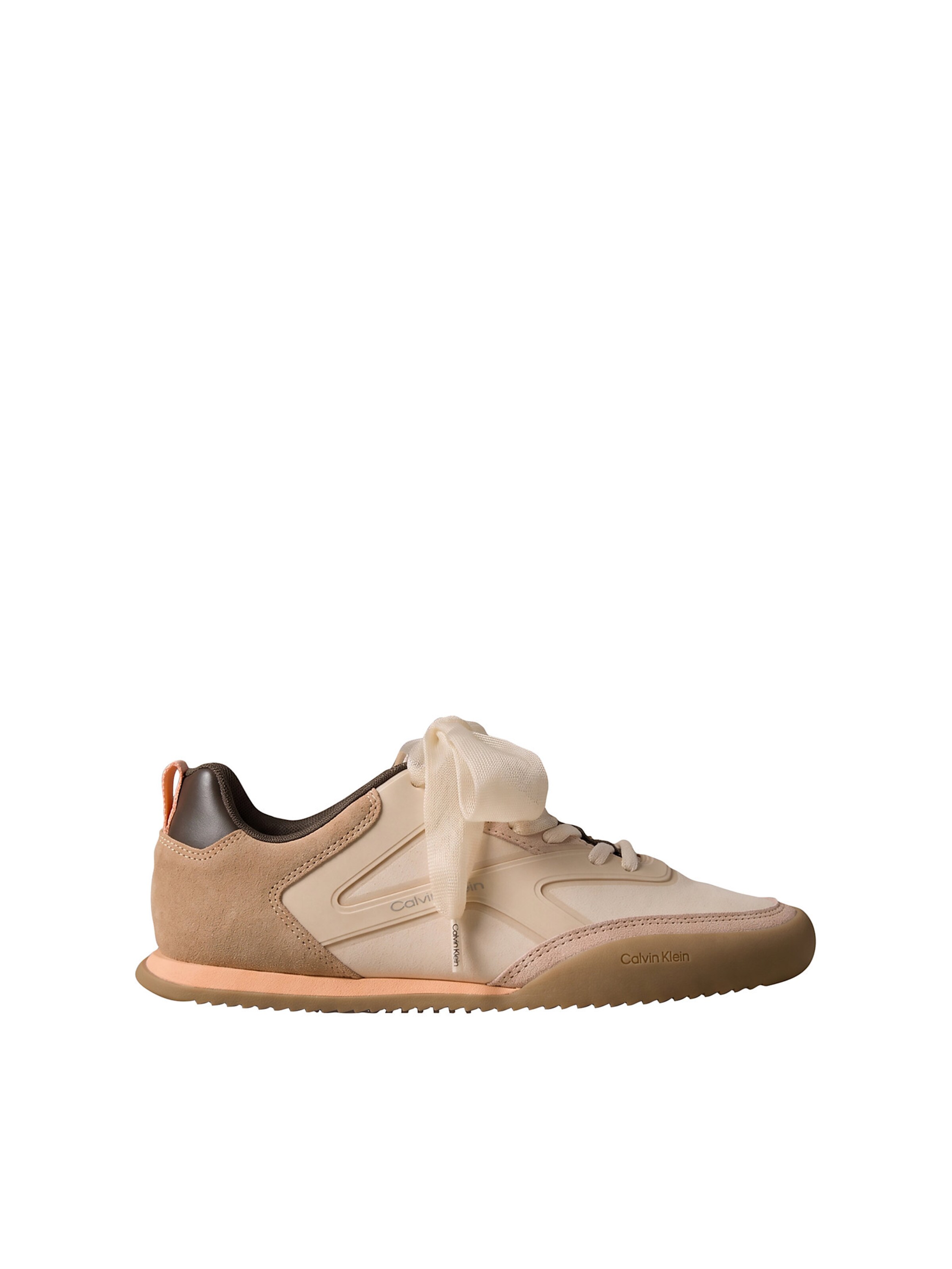Baskets basses 'KAYLA' Calvin Klein en beige