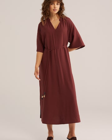 WE Fashion Kleid in Rot: Vorderseite