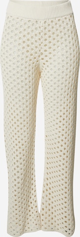 EDITED Flared Pants 'Samia' in Beige: front