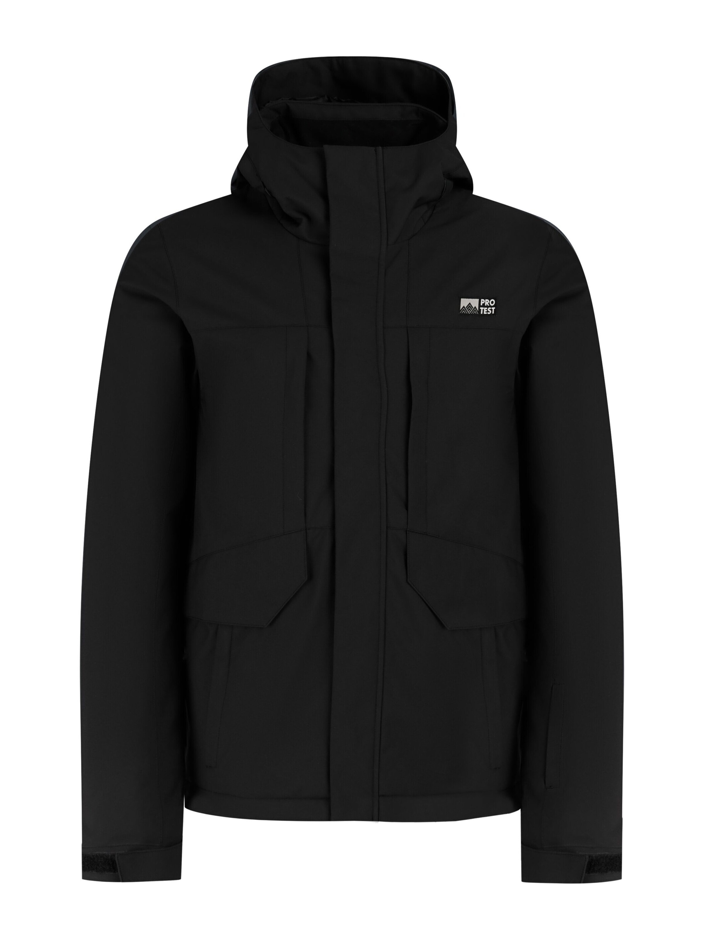 Veste de sport 'PRTFarway' PROTEST en noir : devant