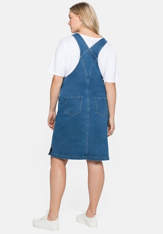 SHEEGO Overall Skirt in Blue