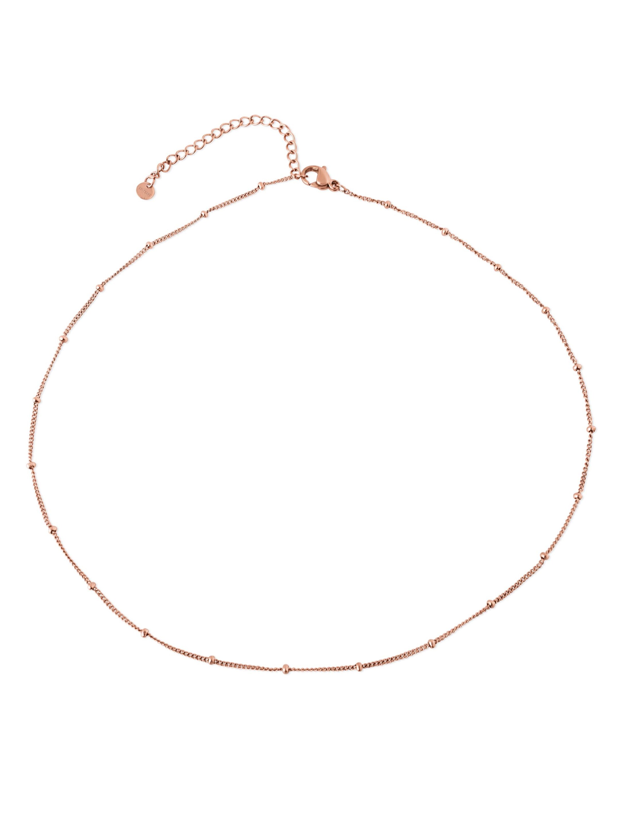 Akitsune Necklace 'Bliss' in Gold: front