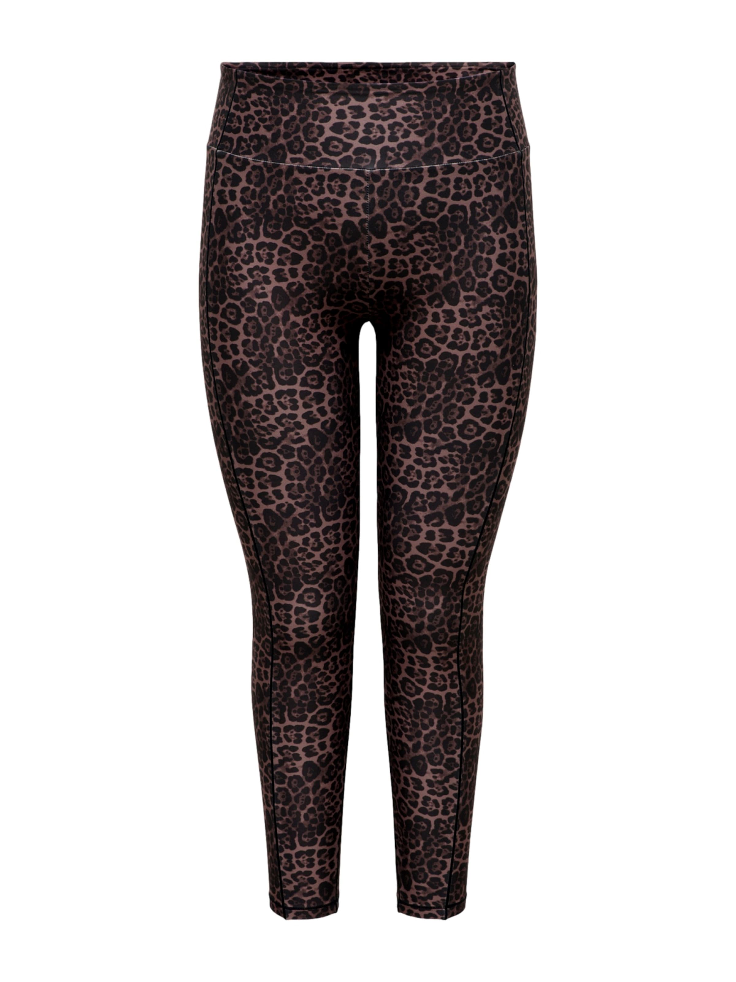 ONLY PLAY Skinny Workout Pants 'ONPRYA-2-MELEO' in Brown: front