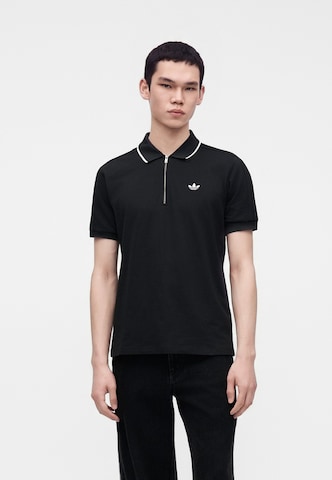 ADIDAS ORIGINALS Póló - fekete: elől