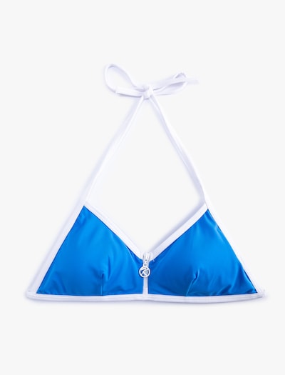 Koton Bikinitop in blau / weiß, Produktansicht