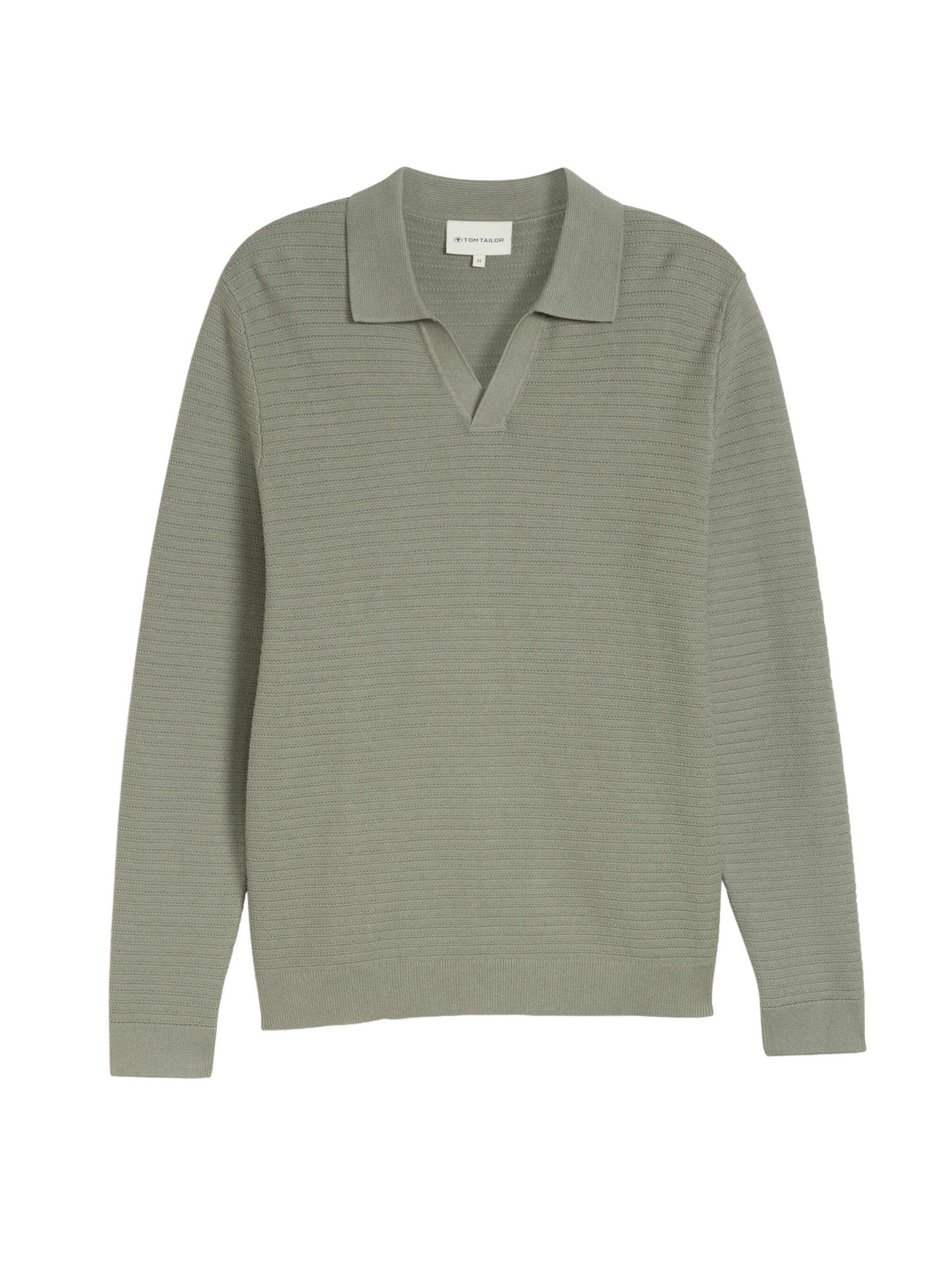 TOM TAILOR Pullover in Grau: Vorderseite