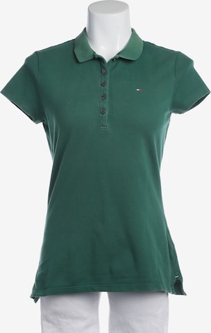 TOMMY HILFIGER Shirt L in Grün: Vorderseite