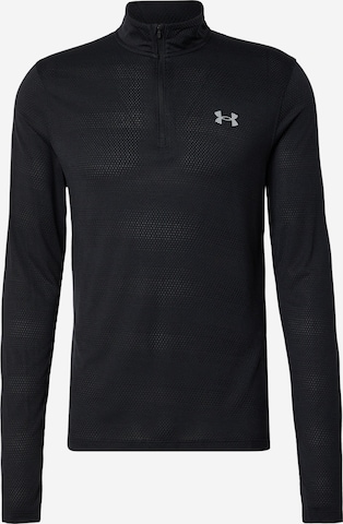 juoda UNDER ARMOUR Sportiniai marškinėliai 'Velociti': priekis