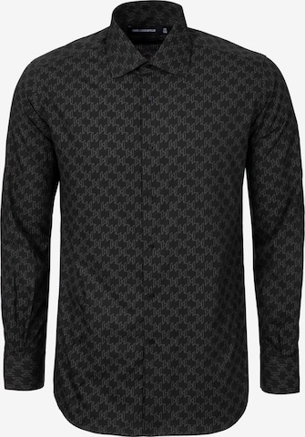 Karl Lagerfeld - Camisa '605000' em preto: frente