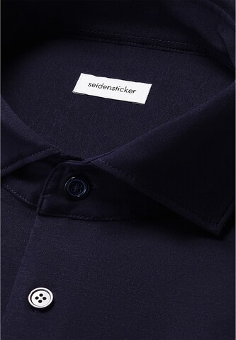 Coupe slim Chemise SEIDENSTICKER en bleu