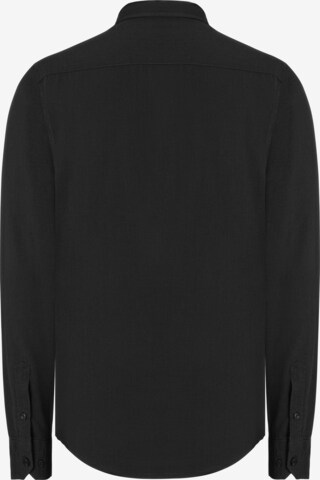 Giorgio di Mare Regularny krój Koszula 'Mendy' w kolorze czarny
